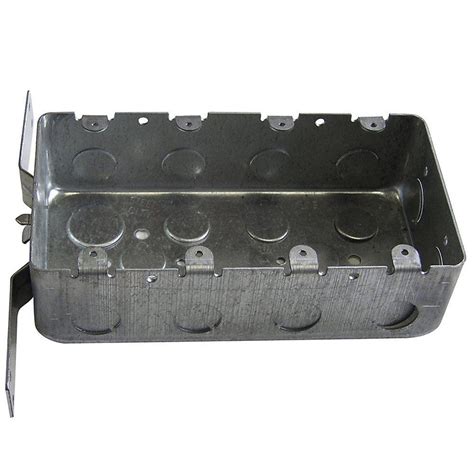 4 gang metal box with bracket|4 gang weatherproof outlet box.